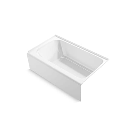 Kohler 60 in L, 36 in W, White, Acrylic 25832-RA-0